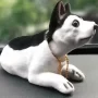 Ornament auto interior, caine care da din cap - Husky