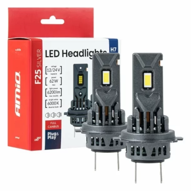 Bec Led F25 H7/H18 62W 12V/24V