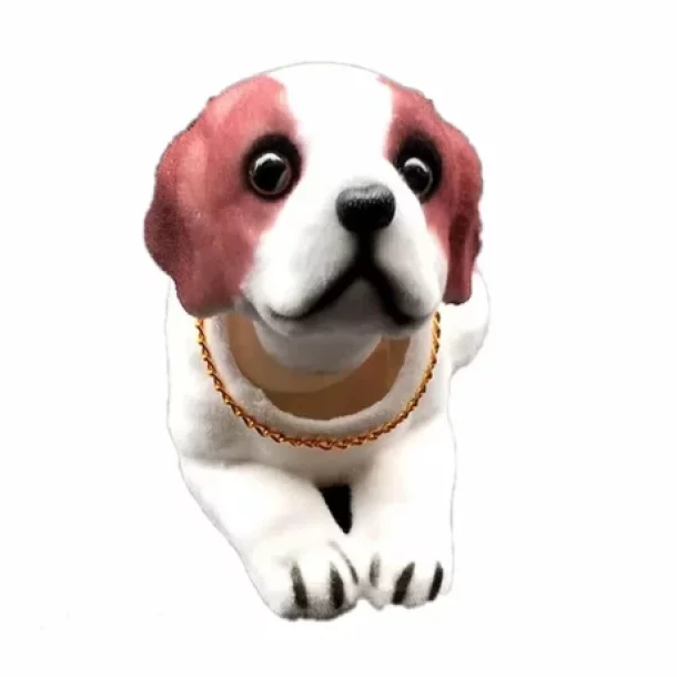 Ornament auto interior, caine care da din cap - Saint Bernard