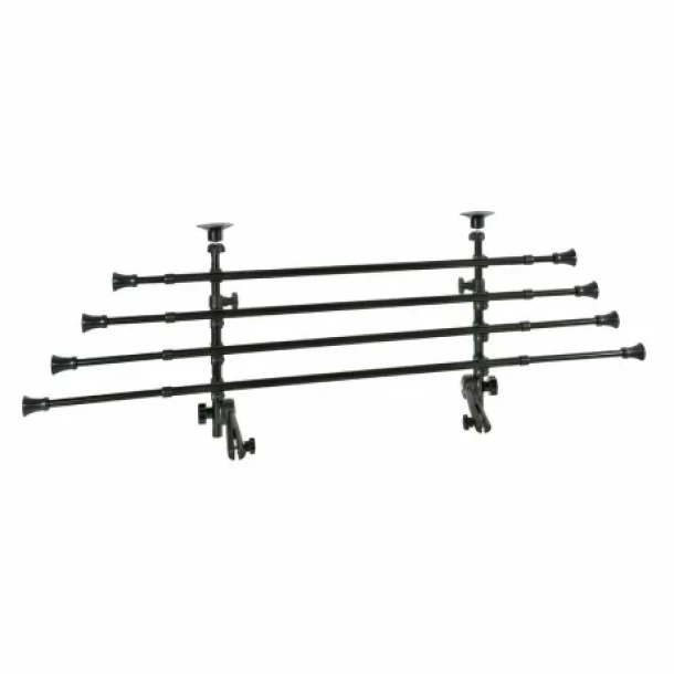 GRG-9 Compact, grilaj telescopic bariera pentru caini, 4 sectiuni, fixare la tetiere - 1400x550 mm