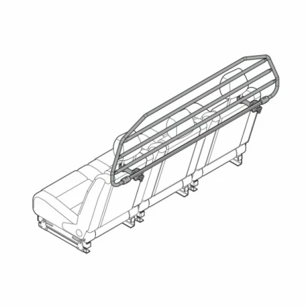Fit-Kit A, headrest mounting kit for Premium-Guard car divider, dog barrier
