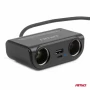 Priza dubla bricheta cu 2xUSB-A + 2xUSB-C QC3.0 PD3.0 120W, 12/24V, Amio