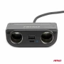 Priza dubla bricheta cu 2xUSB-A + 2xUSB-C QC3.0 PD3.0 120W, 12/24V, Amio