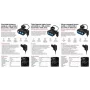 Priza tripla bricheta cu 4xUSB-A + USB-A/USB-C QC3.0 PD3.0 180W, 12/24V, Amio