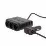 Priza tripla bricheta cu 4xUSB-A + USB-A/USB-C QC3.0 PD3.0 180W, 12/24V, Amio