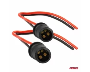Soclu bec T10, set de 2buc, Amio