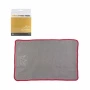 Laveta microfibra cu fata dubla, Miracle - 50x80 cm - Gri/Rosu