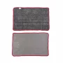 Laveta microfibra cu fata dubla, Miracle - 50x80 cm - Gri/Rosu