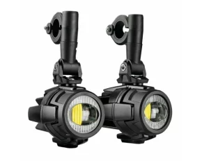 Fog-X1, kit proiectoare auxiliare LED pentru ceata moto - 12V - 20W