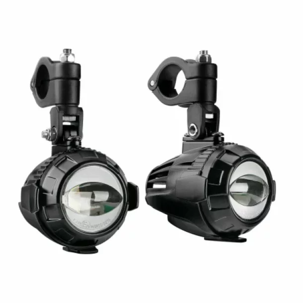 Fog-X2, kit proiectoare auxiliare LED pentru ceata moto - 12V - 30W