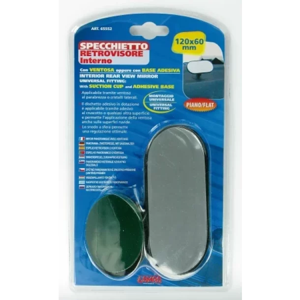 Interior flat mirror - 120x60 mm-Resealed,