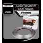 Banda ornament crom adeziva 4Cars - 8m x 9mm-Resigilat,
