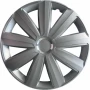 Set capace roti auto Cridem Drift RC 4buc - Argintiu/Crom - 14''