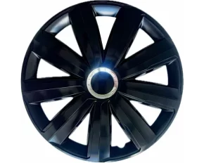 Cridem Drift RC disztarcsa szett 4 darab - Fekete/Krom - 14''