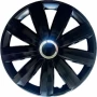 Cridem Drift RC disztarcsa szett 4 darab - Fekete/Krom - 14''
