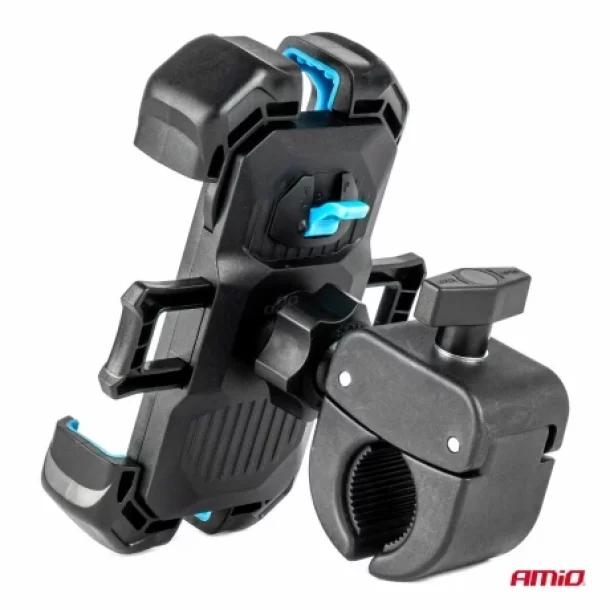 Suport telefon rotativ 360° pentru bicicleta, motocicleta si scuter