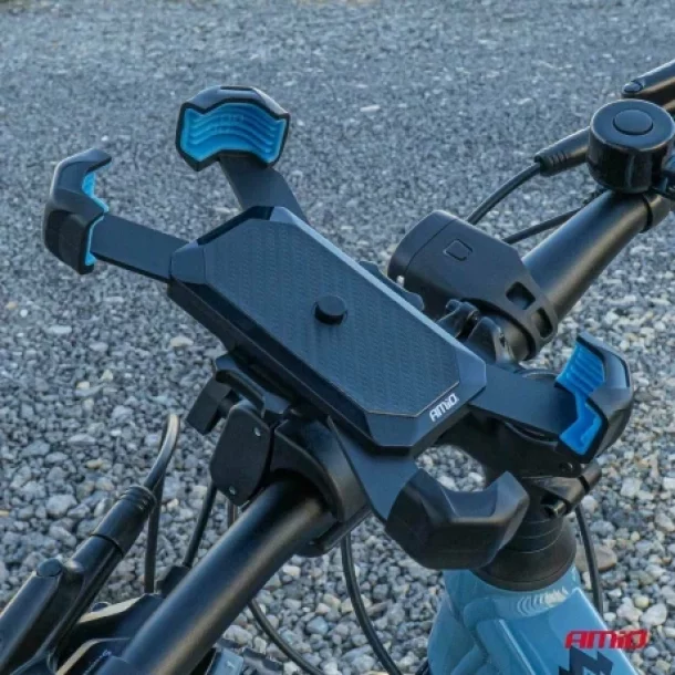 Suport telefon rotativ 360° pentru bicicleta, motocicleta si scuter