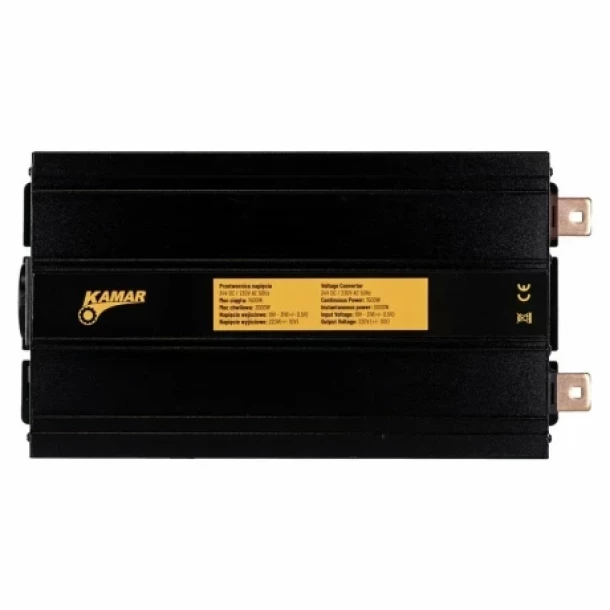Invertor tensiune KAMAR 24V-230V 1500/3000W
