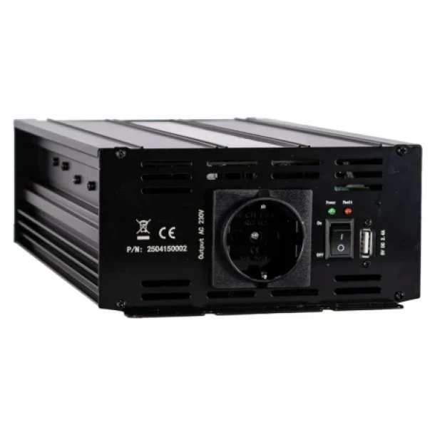 Invertor tensiune KAMAR 24V-230V 1500/3000W
