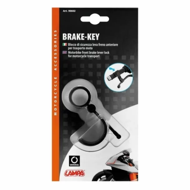 Brake-Key, motorkerekpar elso fekkar rogzito, Lampa
