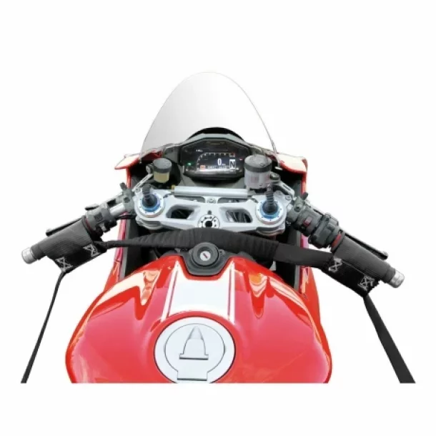 Handle-Cuffs, motorkerekpar kormanyrogzito heveder, Lampa