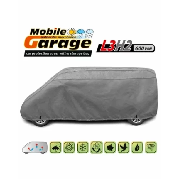 Mobile Garage komplet autotakaro ponyva - L3H2 600VAN