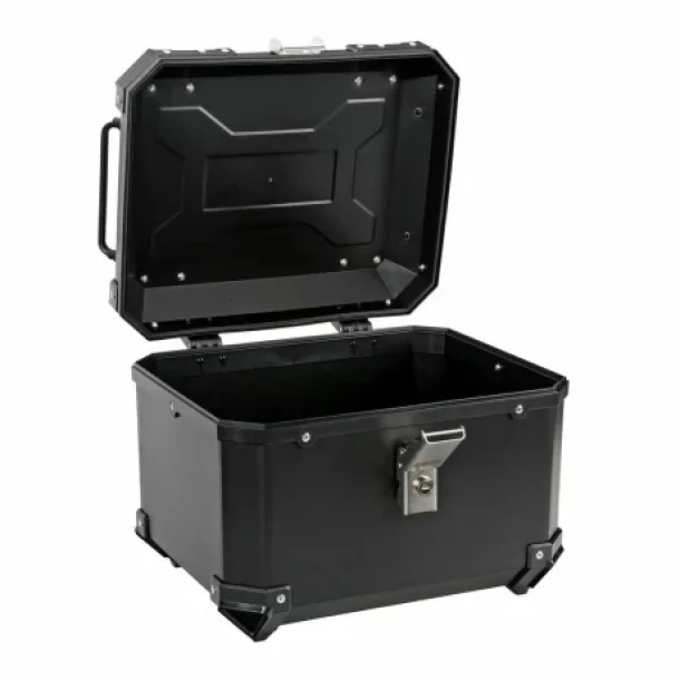 T-Box 45B, motorkerekpar hatso doboz - 45 liter - Fekete