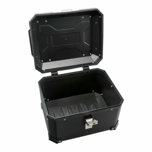 T-Box 45B, motorkerekpar hatso doboz - 45 liter - Fekete