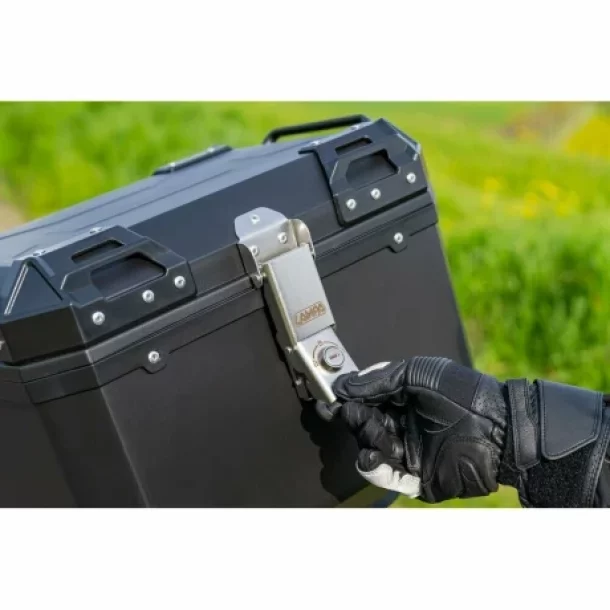 T-Box 45B, motorkerekpar hatso doboz - 45 liter - Fekete