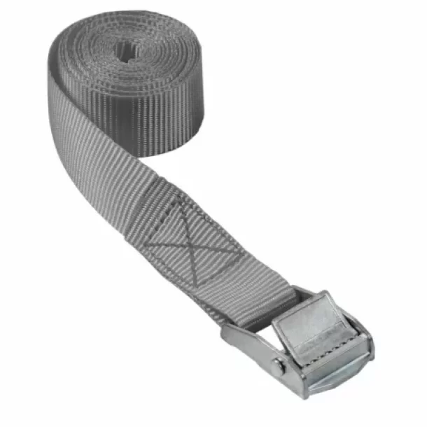 Rogzitoheveder csatos zarral, 1db - 2.5×300 cm - Szurke