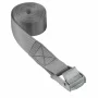 Rogzitoheveder csatos zarral, 1db - 2.5×300 cm - Szurke