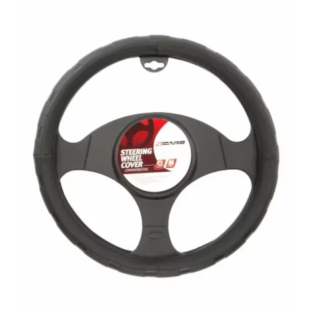 Husa volan 4Cars - M - O 37/39cm - Negru