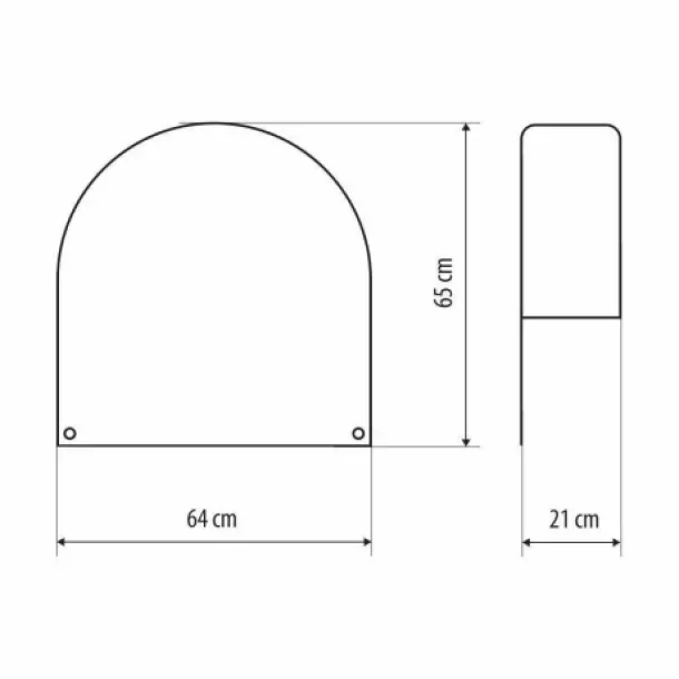 Husa de protectie pentru roata de rulota, autorulota si remorca - L - 14-16"