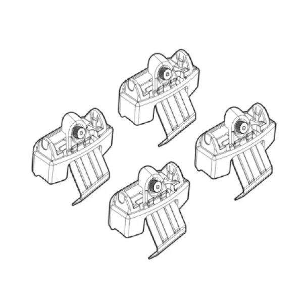 Kit de montaj pentru bare Alumia, Quadra, Silenzio C226 - Peugeot 508 4p 06/18>03/23, 508 4p 04/23>