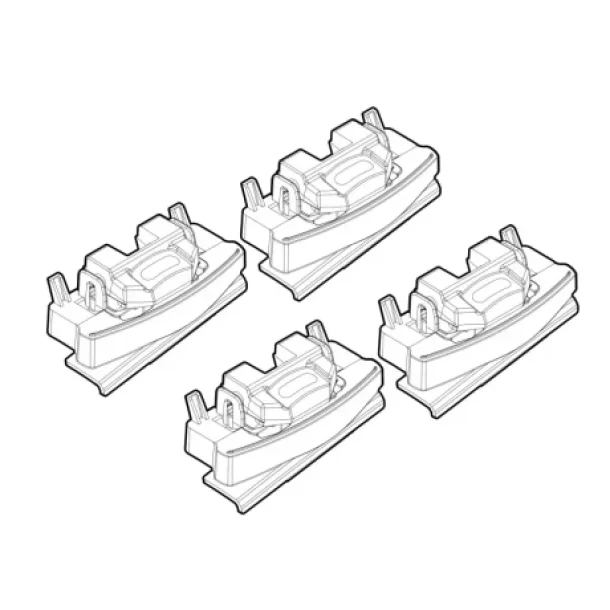 Kit de montaj pentru bare Alumia, Quadra, Silenzio C257 - Subaru Solterra 5p 09/22>, Toyota bZ4X 03/23>
