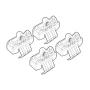 Kit de montaj pentru bare Alumia, Quadra, Silenzio C258 - DS DS4 5p 08/21>, DS N°4 5p 07/25>