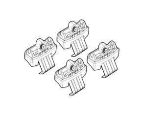 Kit de montaj pentru bare Alumia, Quadra, Silenzio C264 - Honda ZR-V 08/23>