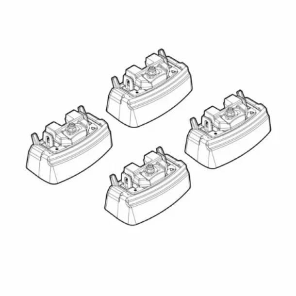 Kit de montaj pentru bare Alumia, Quadra, Silenzio C278 - Bmw i4 Gran Coupe 11/21>, Bmw i5 elettrica 07/23>, Bmw Serie 4 Gran Coupe (G26) 01/21>, Bmw Serie 5 (G60) 09/23>