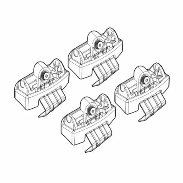 Kit de montaj pentru bare Alumia, Quadra, Silenzio C281 - Audi A5 9/24
