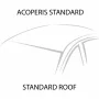 Silenzio CX, set complet de bare portbagaj din aluminiu - 109 cm + 104 cm - Origine RF - C166 - Kia Venga 2010-2019 - Acoperis standard - Inclusiv trapa