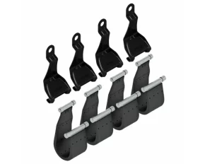 4 darabos acelpantos szerelokeszlet Snap tetocsomagtarto rudakhoz - F2 - Citroen C4 Cactus 05/14>01/18, C4 Cactus 02/18>10/20