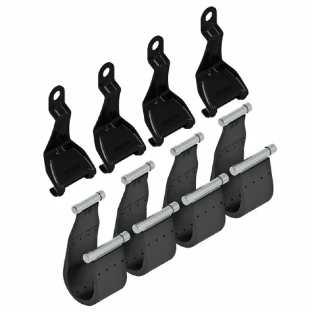 4 darabos acelpantos szerelokeszlet Snap tetocsomagtarto rudakhoz - F2 - Citroen C4 Cactus 05/14>01/18, C4 Cactus 02/18>10/20