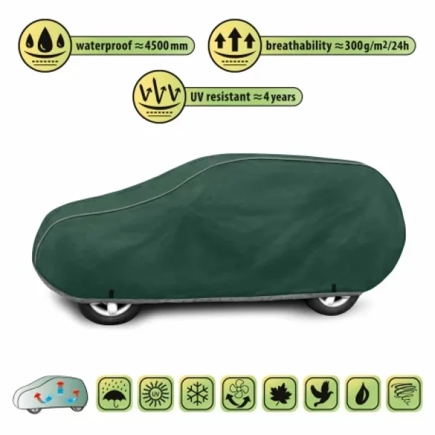 Prelata auto completa Membrane Garage, complet impermeabila si respirabila - MH - SUV/Off-Road