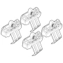 Kit de montaj pentru bare Alumia, Quadra, Silenzio C282 - Alpine A290 5p 04/25>, Renault 4 E-Tech 05/25>, Renault 5 E-Tech 5p 07/24>