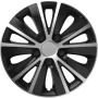 Set capace roti auto Cridem Rapide SB 4buc - Argintiu/Negru - 15''-Resigilat,