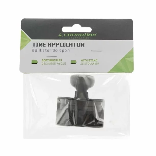 Aplicator solutie pentru anvelope cu maner