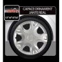 Capace roti auto Real 4buc - Argintiu - 15''-Resigilat,