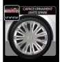 Capace roti auto Spark 4buc - Argintiu - 16''-Resigilat,