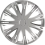 Capace roti auto Spark 4buc - Argintiu - 16''-Resigilat,