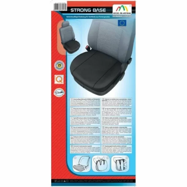 Husa scaun auto doar partea de sezut, confectionata din material textil pentru tapiterie, Strong Base, 1buc